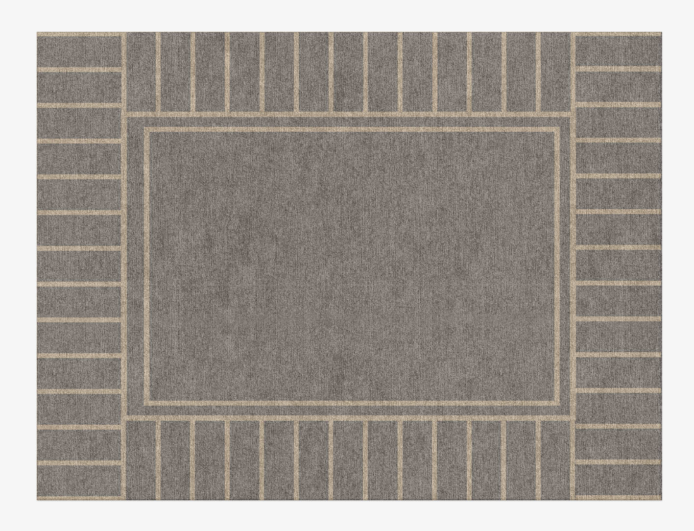 Solivagant Minimalist Rectangle Hand Knotted Tibetan Wool Custom Rug by Rug Artisan