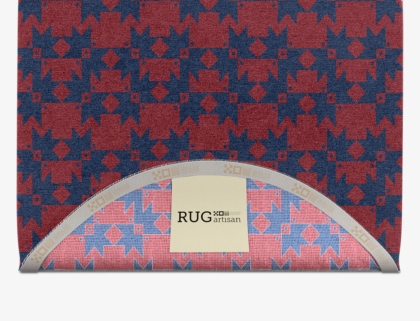 Southwestern Geometric Capsule Hand Knotted Tibetan Wool Custom Rug by Rug Artisan