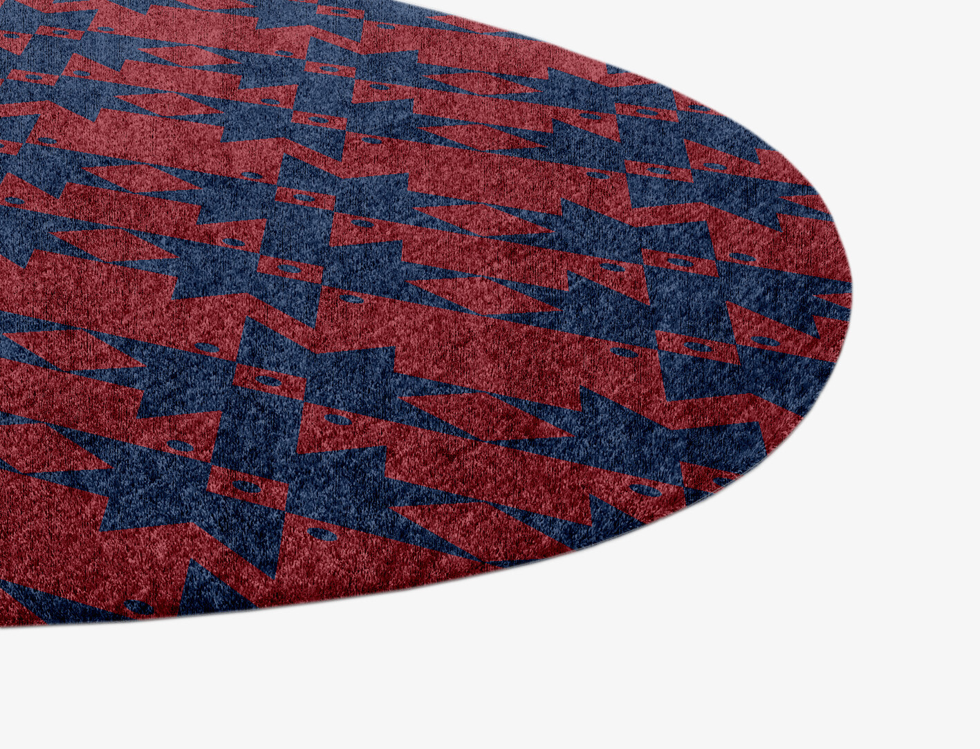 Southwestern Geometric Splash Hand Knotted Bamboo Silk Custom Rug by Rug Artisan