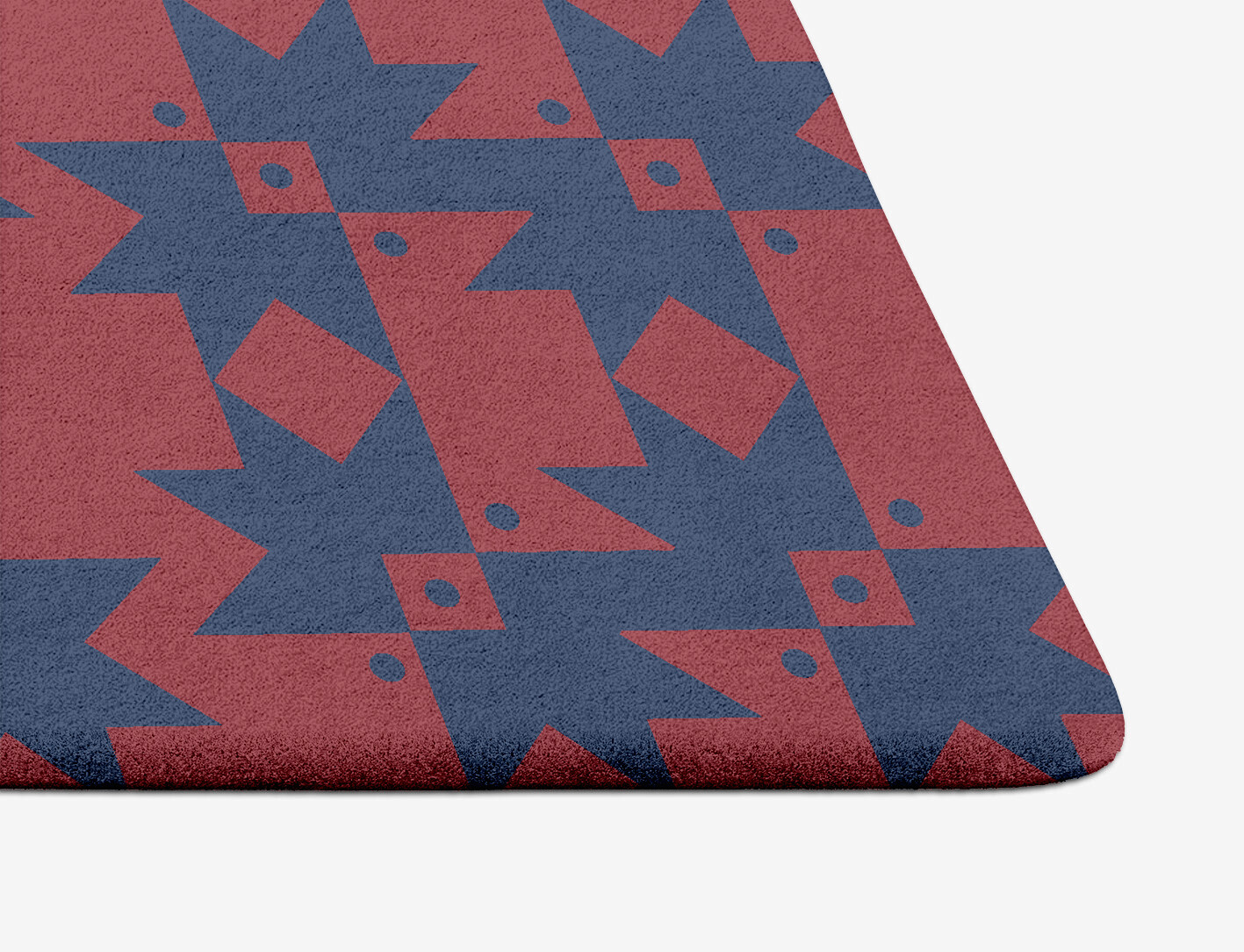 Southwestern Geometric Arch Hand Tufted Pure Wool Custom Rug by Rug Artisan