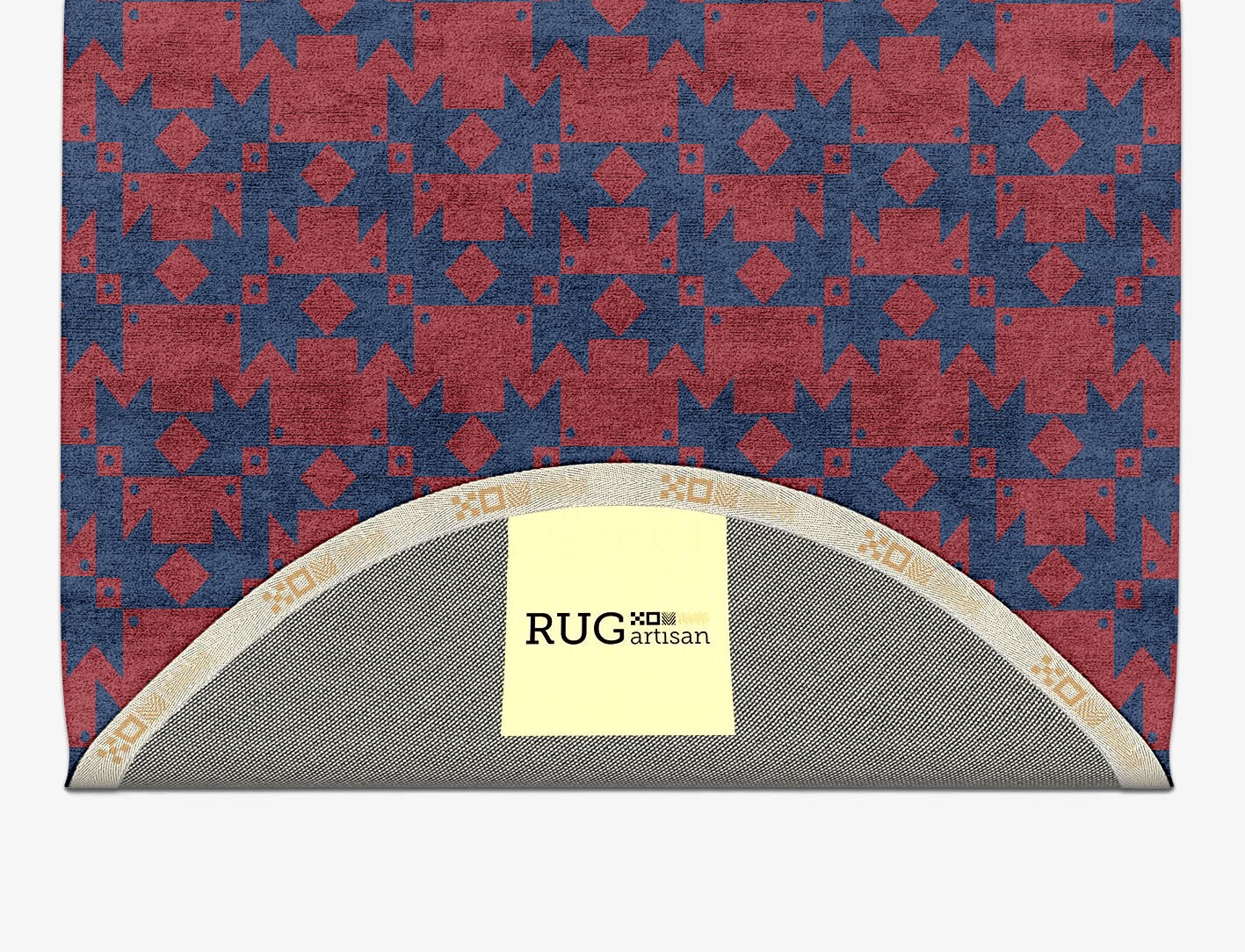Southwestern Geometric Capsule Hand Tufted Bamboo Silk Custom Rug by Rug Artisan