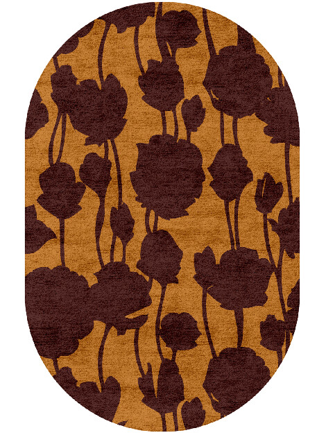 Spalliera Floral Capsule Hand Tufted Bamboo Silk Custom Rug by Rug Artisan