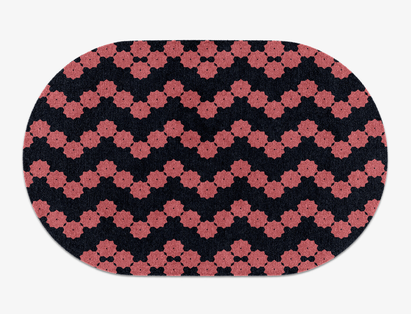 Spangles Geometric Capsule Hand Knotted Tibetan Wool Custom Rug by Rug Artisan