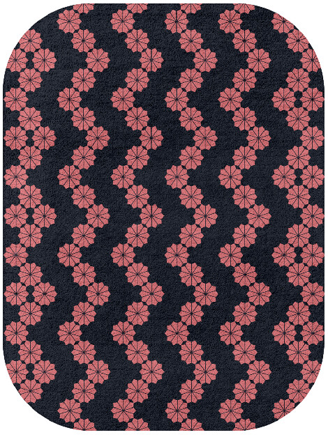 Spangles Geometric Oblong Hand Tufted Pure Wool Custom Rug by Rug Artisan