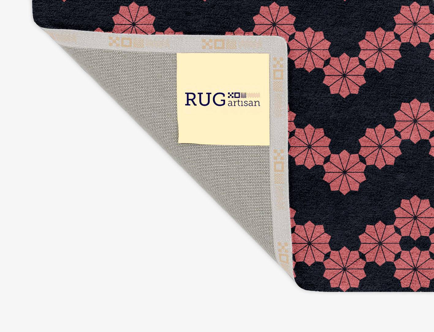 Spangles Geometric Rectangle Hand Tufted Pure Wool Custom Rug by Rug Artisan