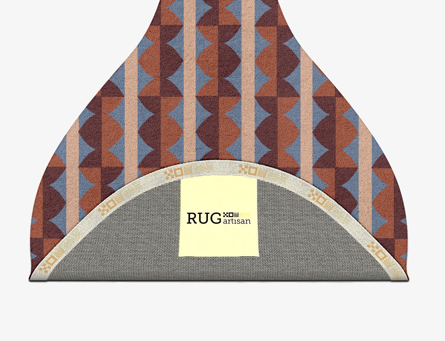 Sparrow Geometric Drop Hand Tufted Pure Wool Custom Rug by Rug Artisan