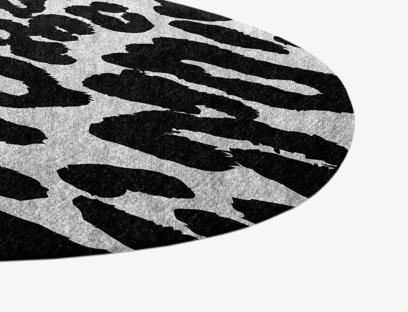 Speckled Hide Animal Prints Splash Hand Knotted Bamboo Silk Custom Rug by Rug Artisan