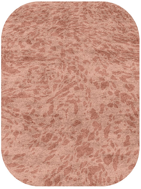 Speckles Terrazzo Play Oblong Hand Tufted Bamboo Silk Custom Rug by Rug Artisan