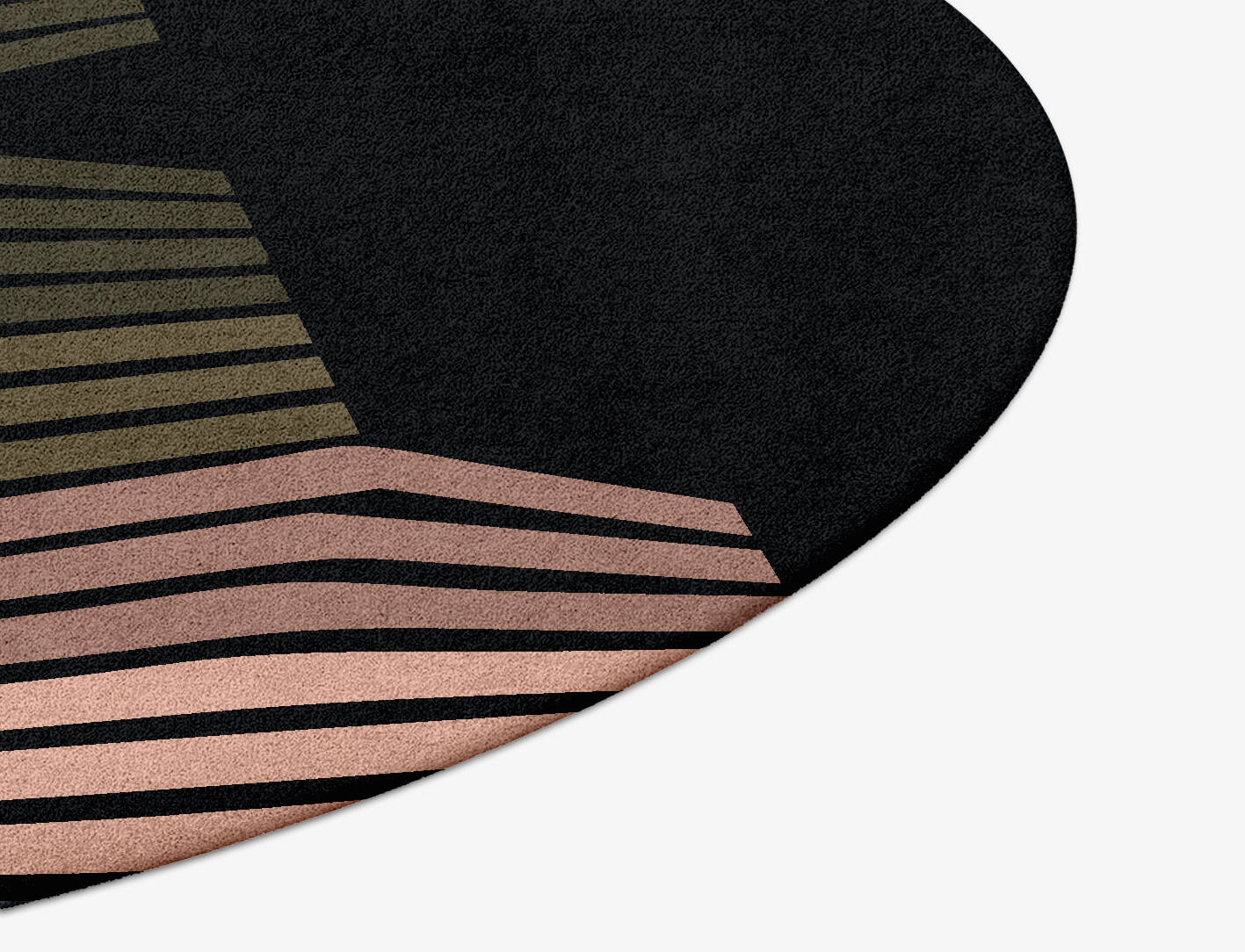 Spectrum Kid Round Hand Tufted Pure Wool Custom Rug by Rug Artisan