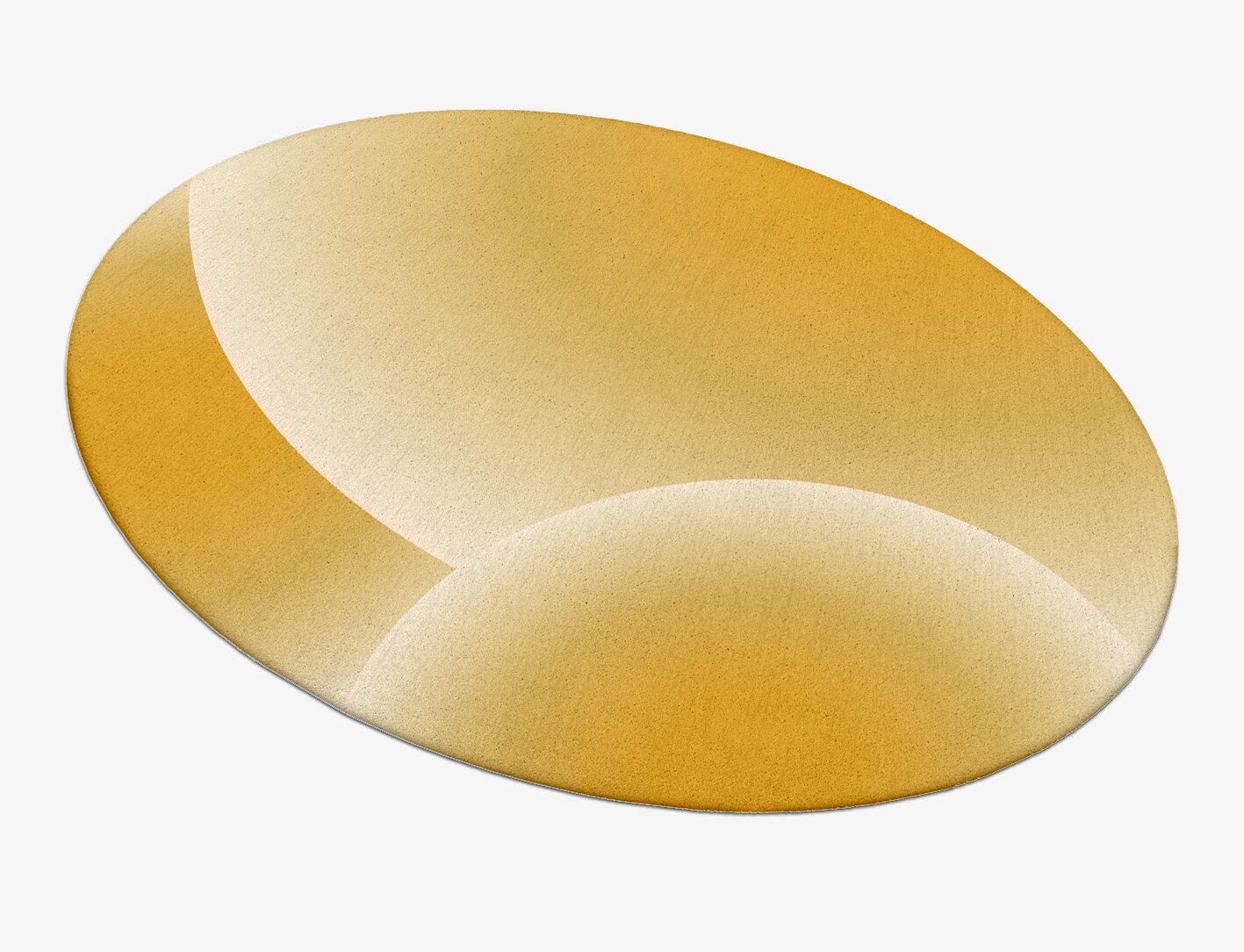 Sphere Ombre Oval Hand Tufted Pure Wool Custom Rug by Rug Artisan