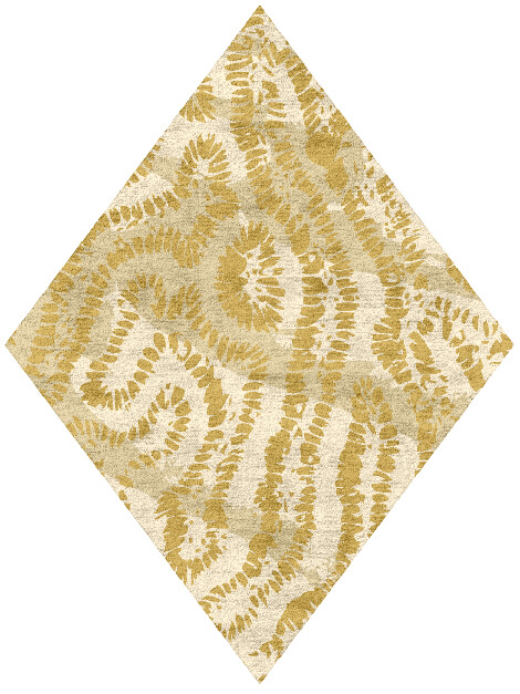 Spor Abstract Diamond Hand Tufted Bamboo Silk Custom Rug by Rug Artisan