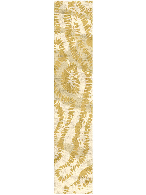 Spor Abstract Runner Hand Tufted Bamboo Silk Custom Rug by Rug Artisan