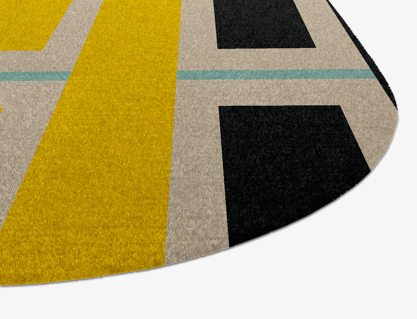 Springs Geometric Eight Hand Knotted Tibetan Wool Custom Rug by Rug Artisan
