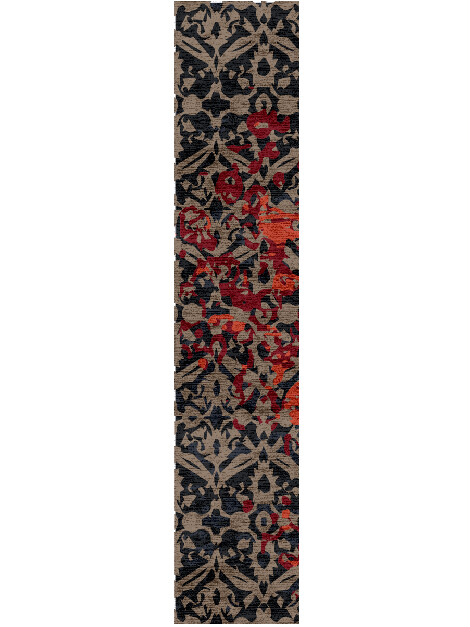 Sprinkles Vintage Runner Hand Knotted Bamboo Silk Custom Rug by Rug Artisan