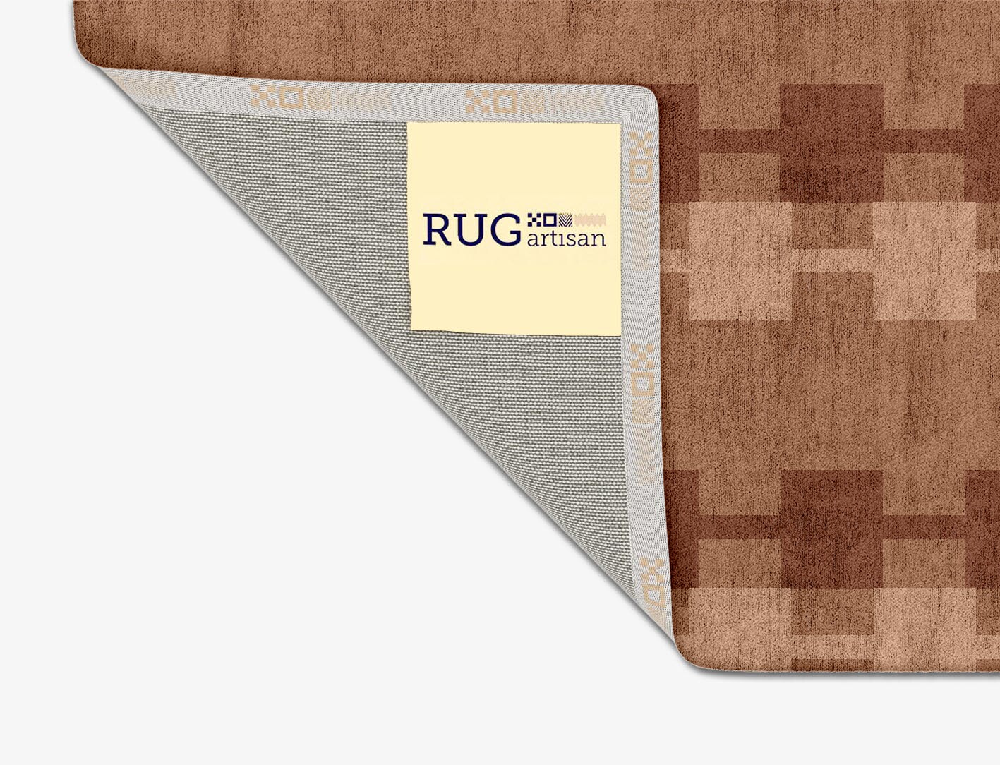 Spruce Geometric Square Hand Tufted Bamboo Silk Custom Rug by Rug Artisan