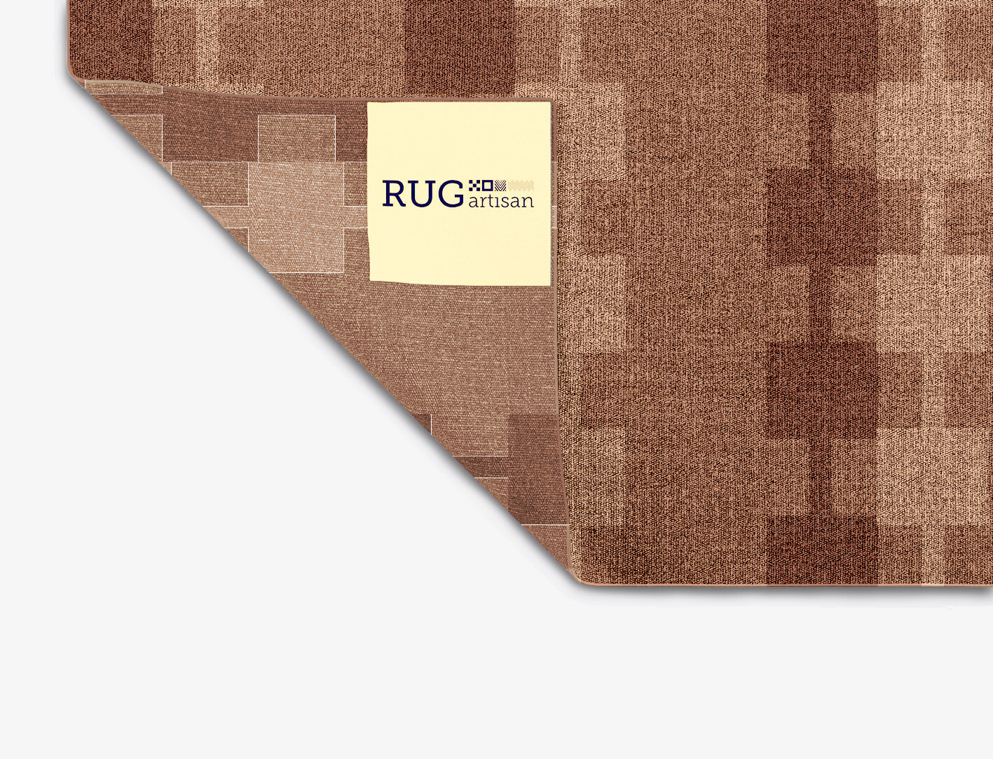 Spruce Geometric Square Outdoor Recycled Yarn Custom Rug by Rug Artisan