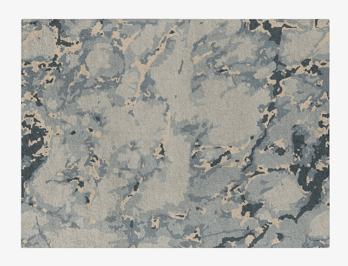 Spume Surface Art Rectangle Hand Tufted Pure Wool Custom Rug by Rug Artisan