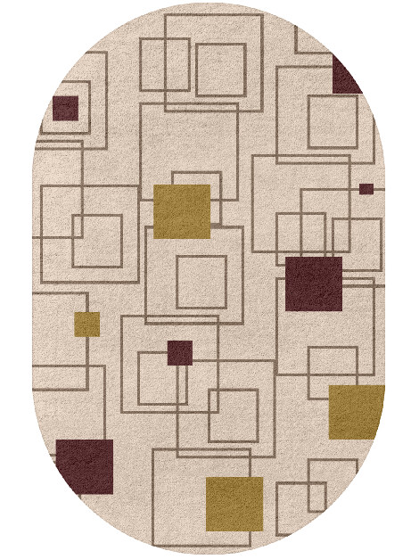 Squares Geometric Capsule Hand Tufted Pure Wool Custom Rug by Rug Artisan
