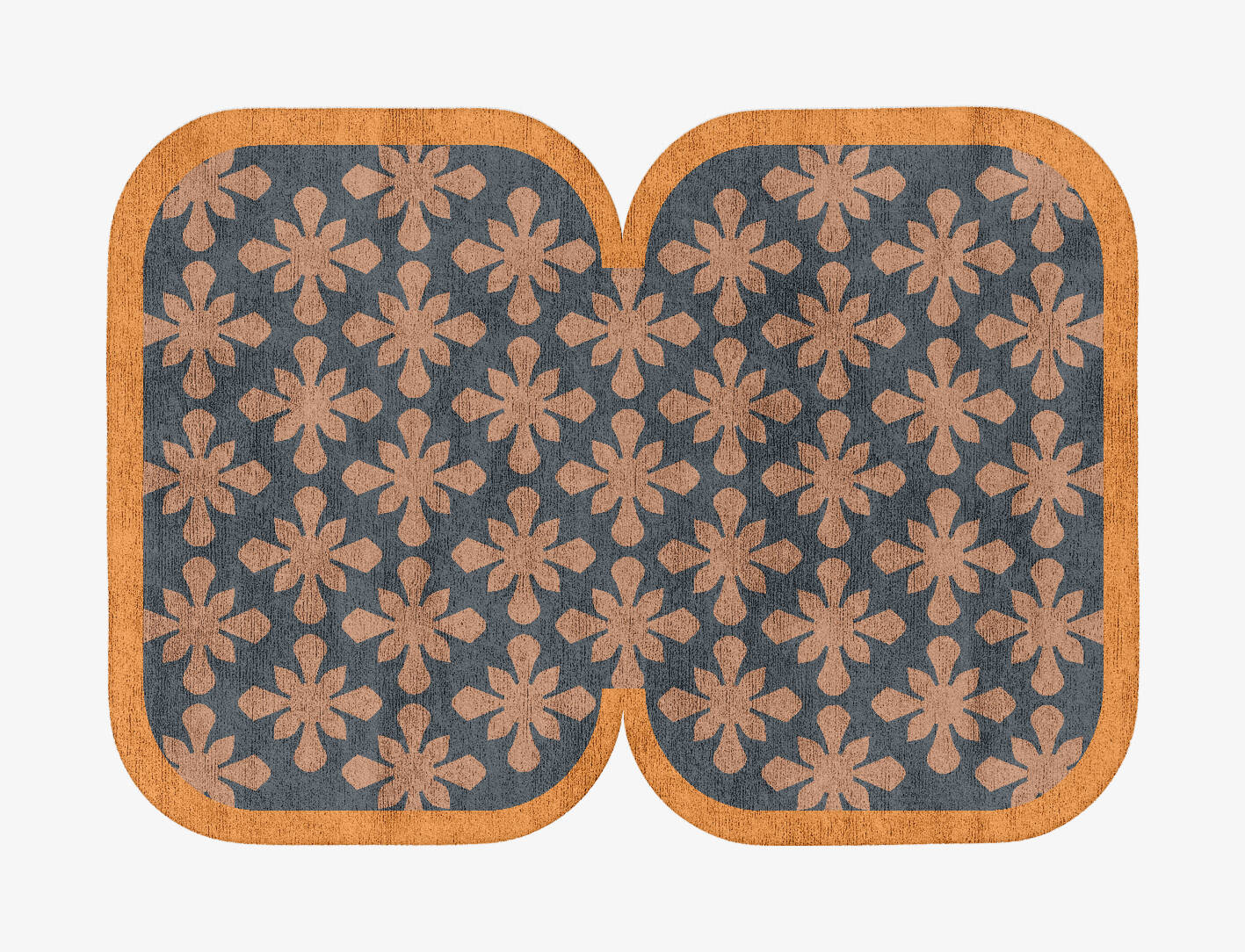 Starlet Geometric Eight Hand Tufted Bamboo Silk Custom Rug by Rug Artisan