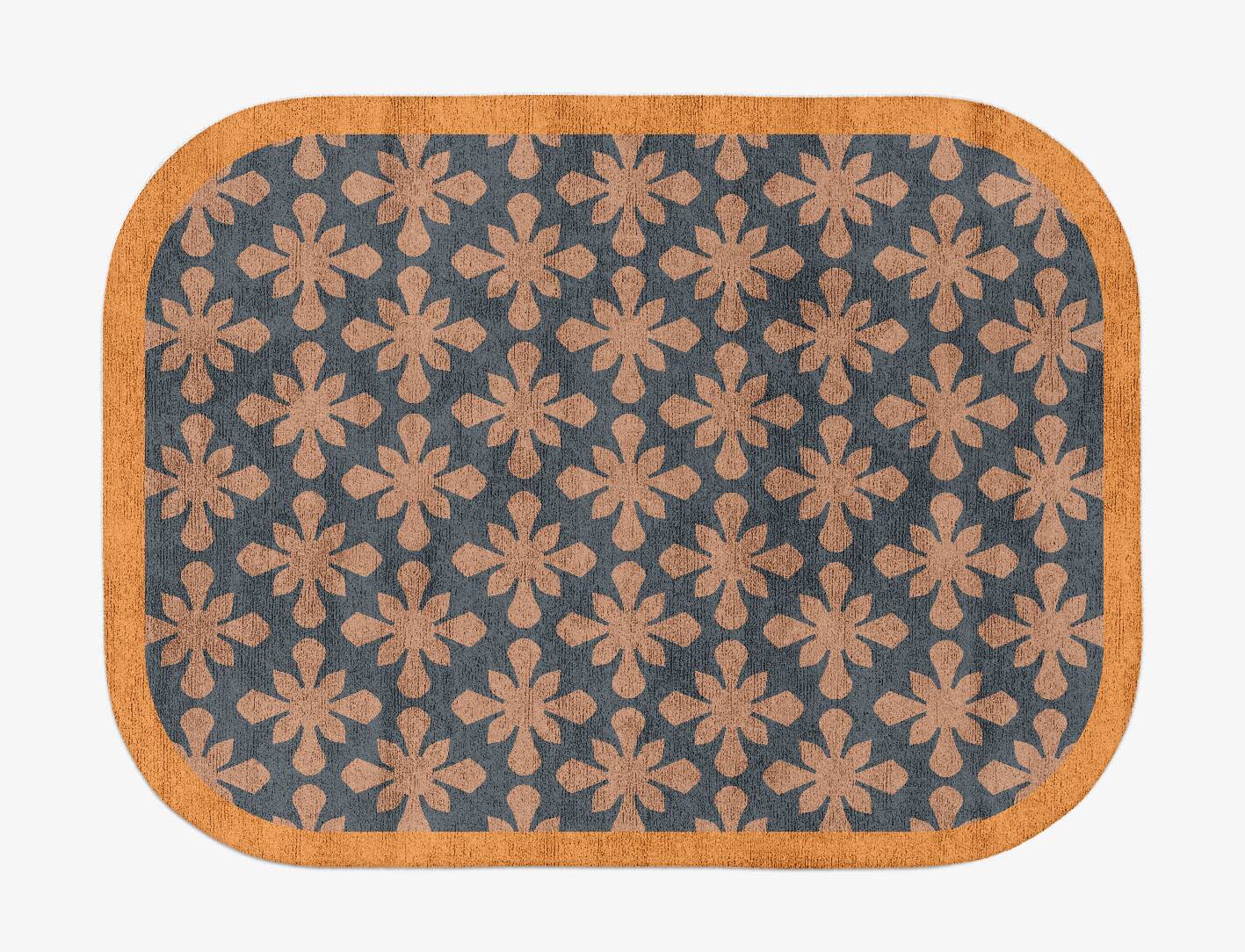 Starlet Geometric Oblong Hand Tufted Bamboo Silk Custom Rug by Rug Artisan