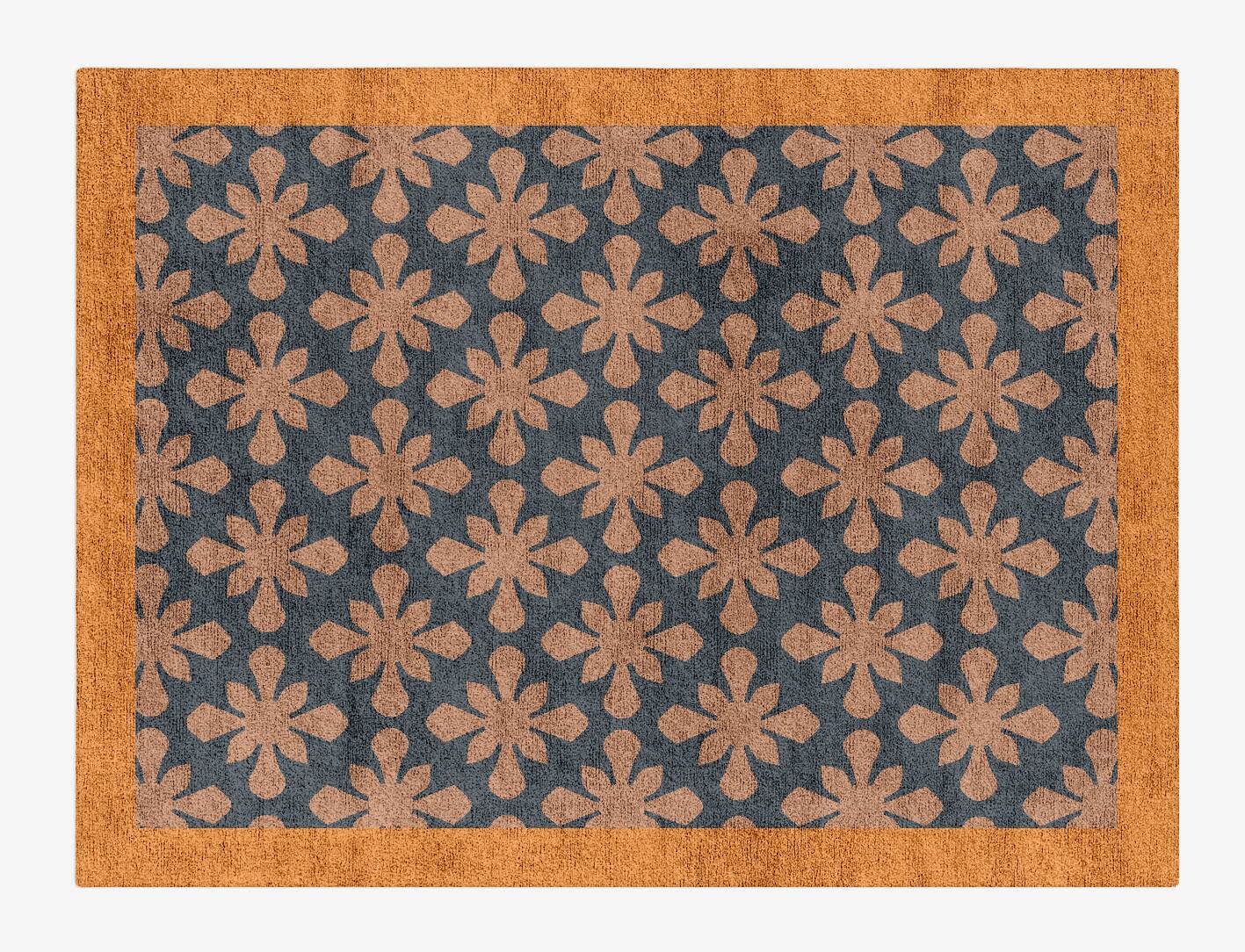 Starlet Geometric Rectangle Hand Tufted Bamboo Silk Custom Rug by Rug Artisan