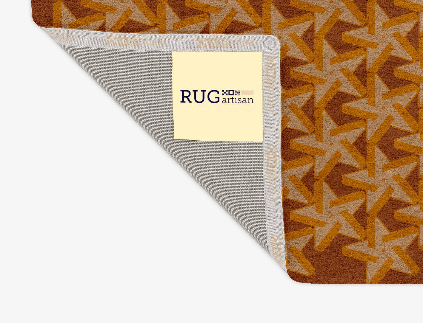 Starred Modern Geometrics Rectangle Hand Tufted Pure Wool Custom Rug by Rug Artisan