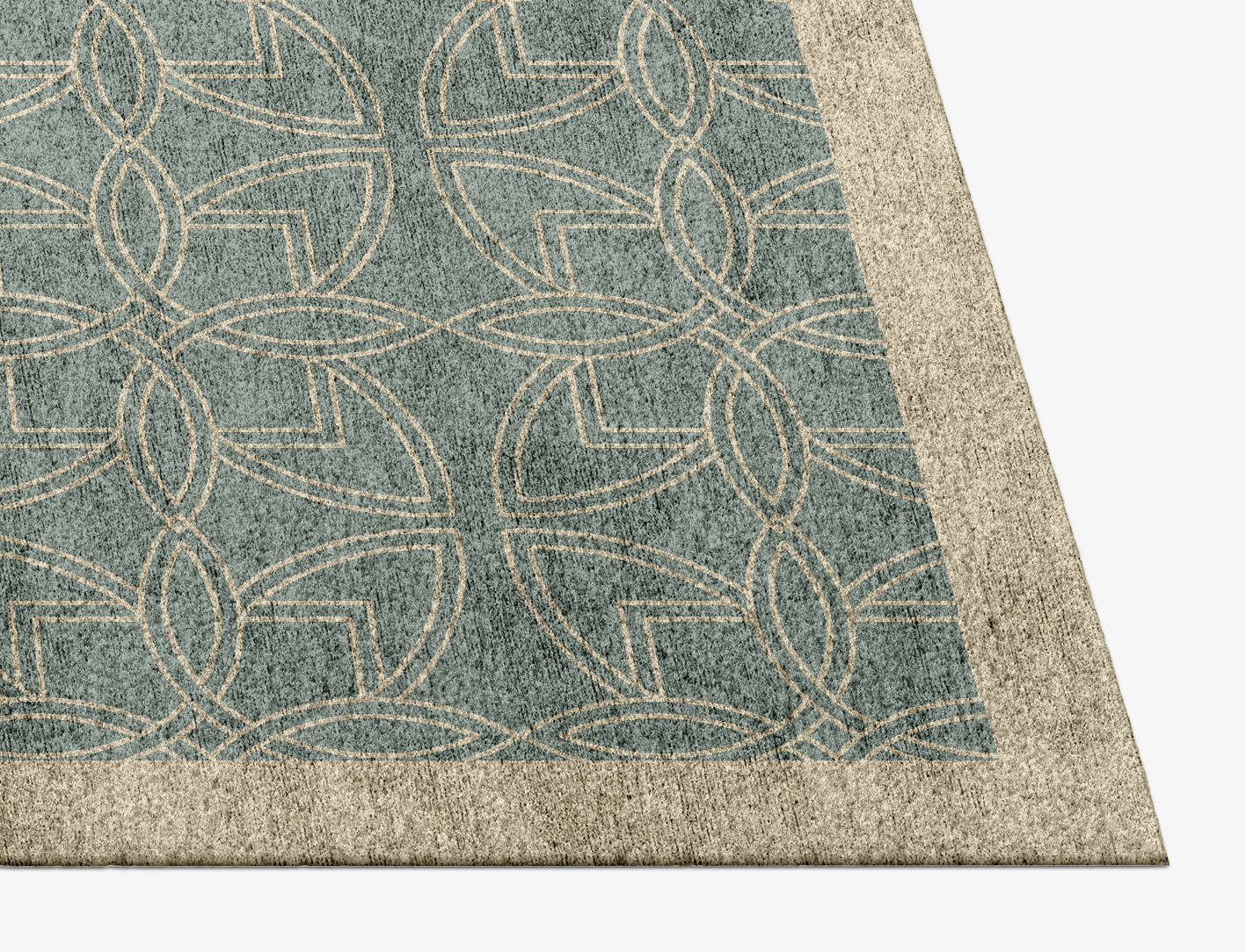 Stella Blue Royal Rectangle Hand Knotted Bamboo Silk Custom Rug by Rug Artisan