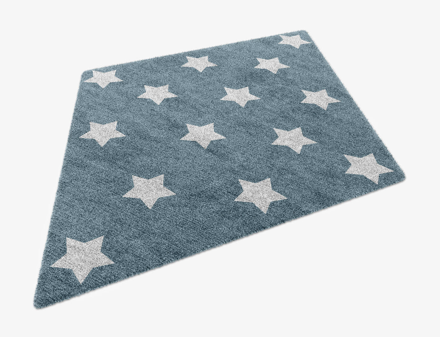 Stellar Kids Diamond Hand Knotted Bamboo Silk Custom Rug by Rug Artisan