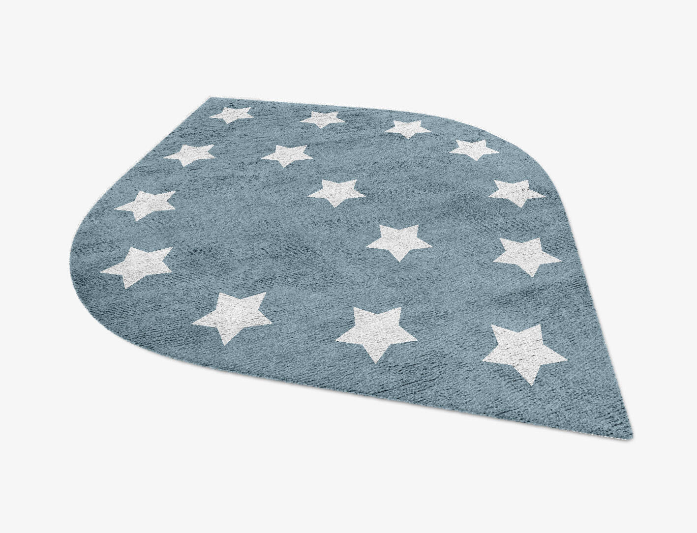 Stellar Kids Ogee Hand Knotted Bamboo Silk Custom Rug by Rug Artisan