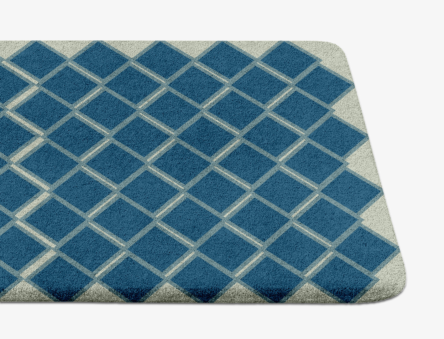 Sticks Geometric Runner Hand Tufted Pure Wool Custom Rug by Rug Artisan