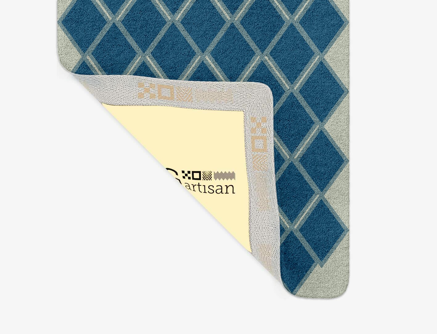 Sticks Geometric Runner Hand Tufted Pure Wool Custom Rug by Rug Artisan