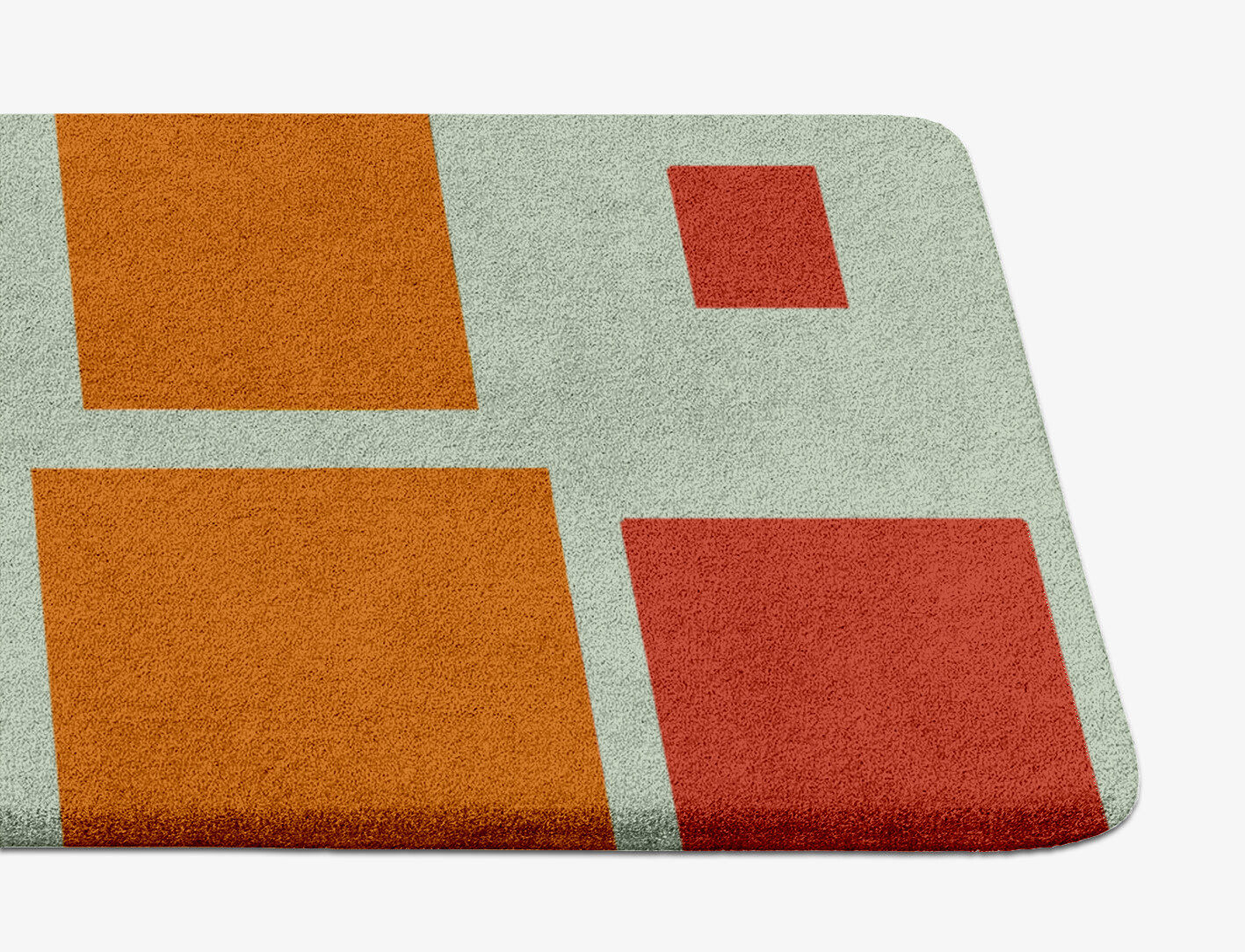 Stiles Geometric Runner Hand Tufted Pure Wool Custom Rug by Rug Artisan