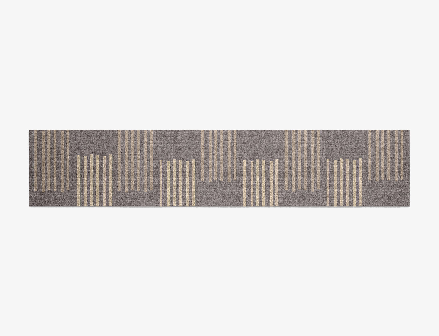 Strait Minimalist Runner Flatweave New Zealand Wool Custom Rug by Rug Artisan