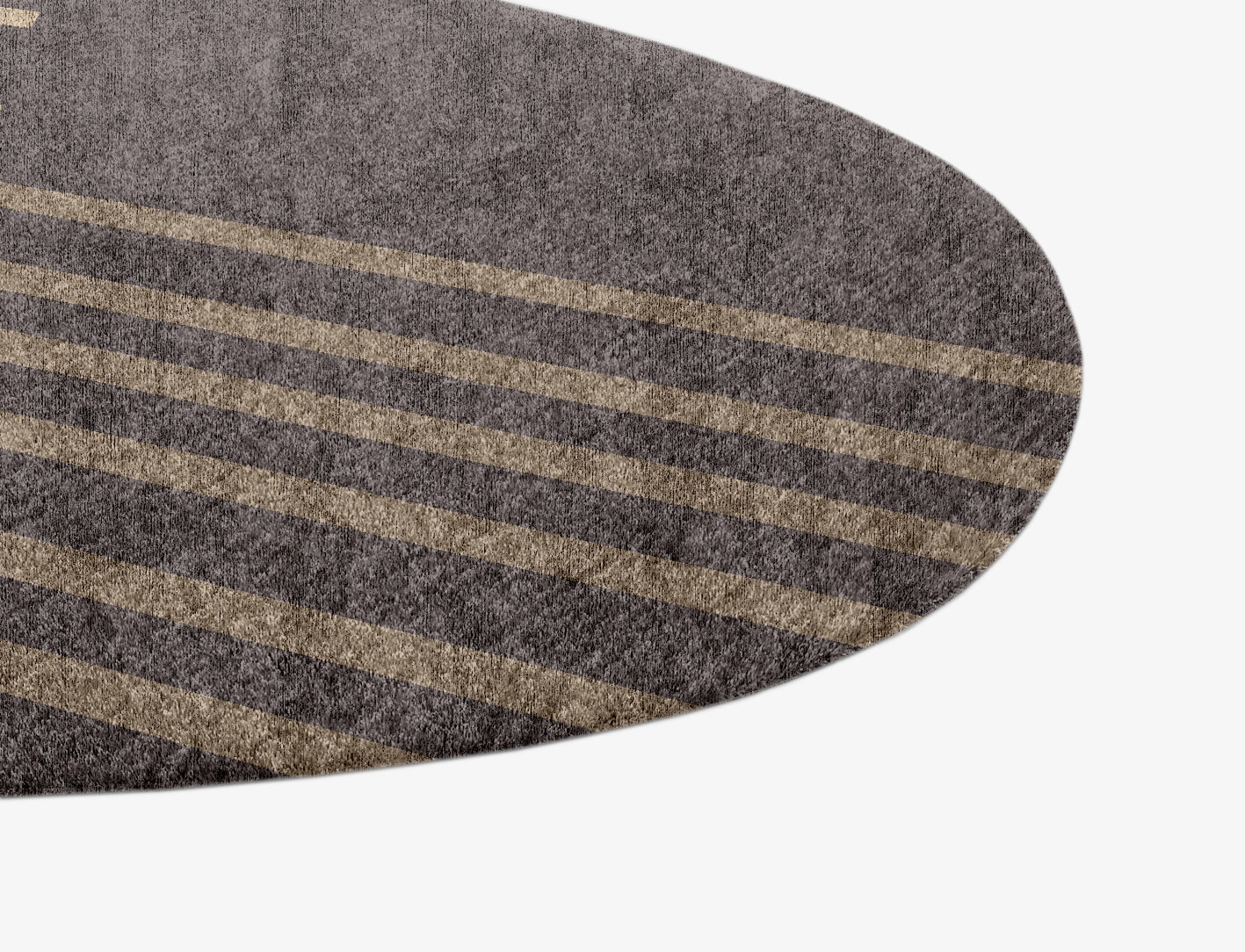 Strait Minimalist Splash Hand Knotted Bamboo Silk Custom Rug by Rug Artisan