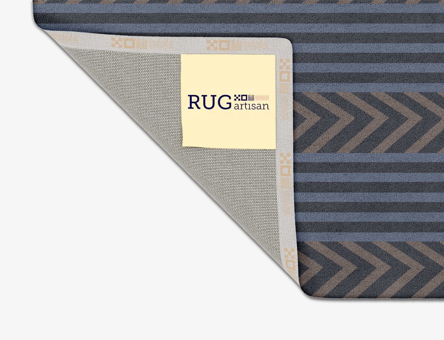 Strand Geometric Square Hand Tufted Pure Wool Custom Rug by Rug Artisan