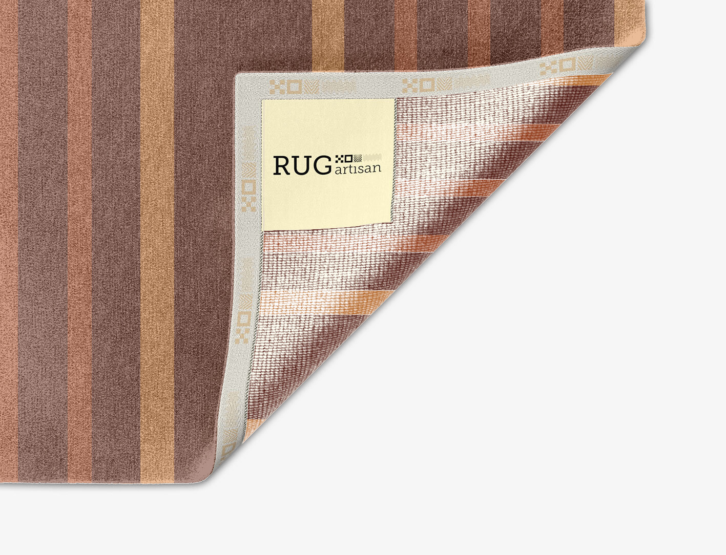 Stretch Minimalist Arch Hand Knotted Tibetan Wool Custom Rug by Rug Artisan