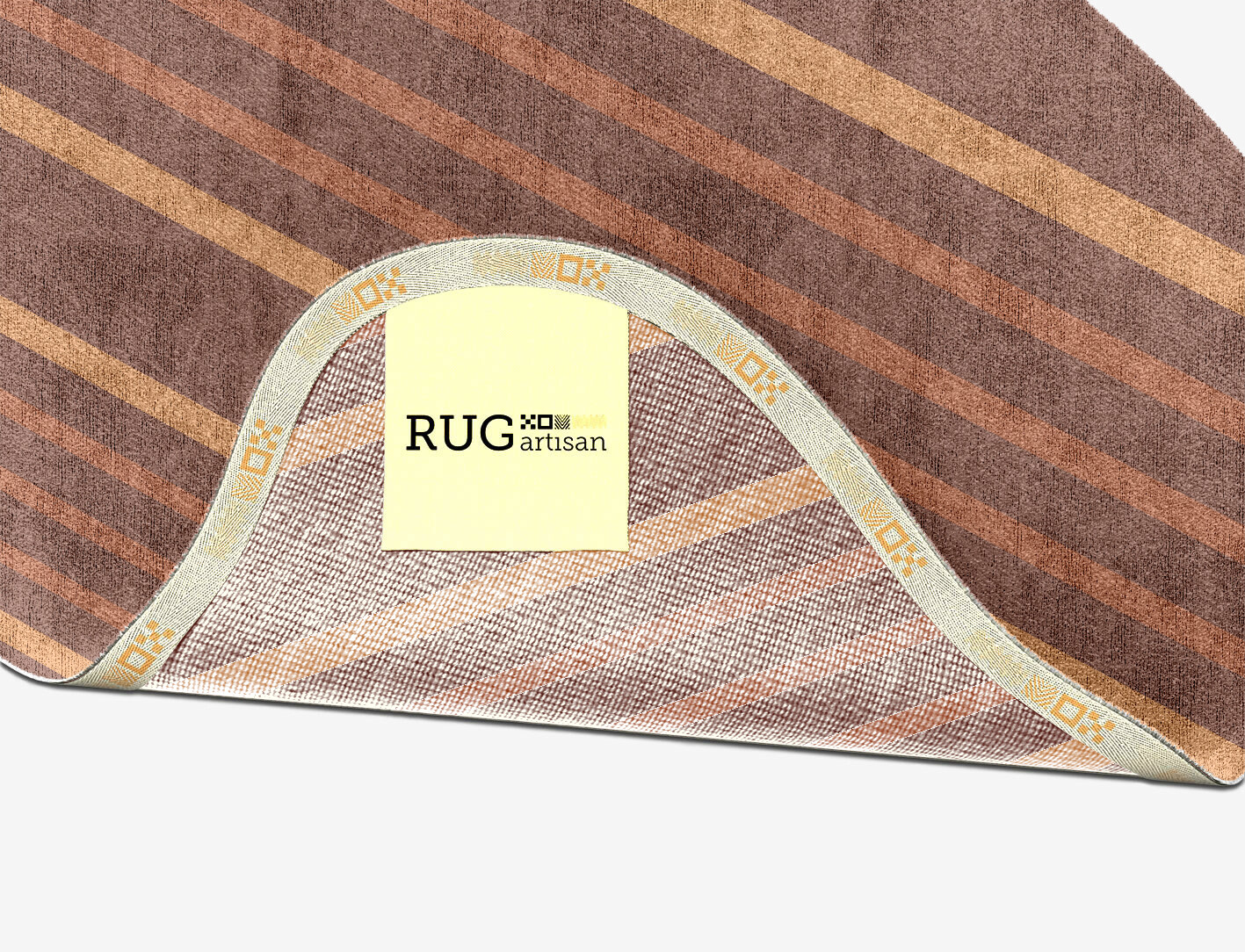 Stretch Minimalist Splash Hand Knotted Bamboo Silk Custom Rug by Rug Artisan