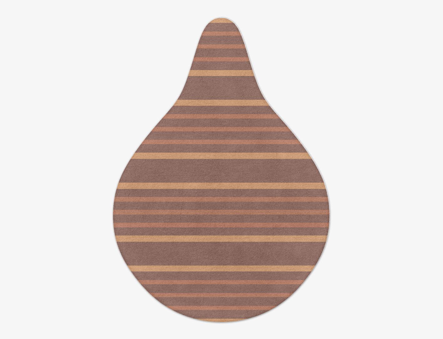 Stretch Minimalist Drop Hand Tufted Pure Wool Custom Rug by Rug Artisan
