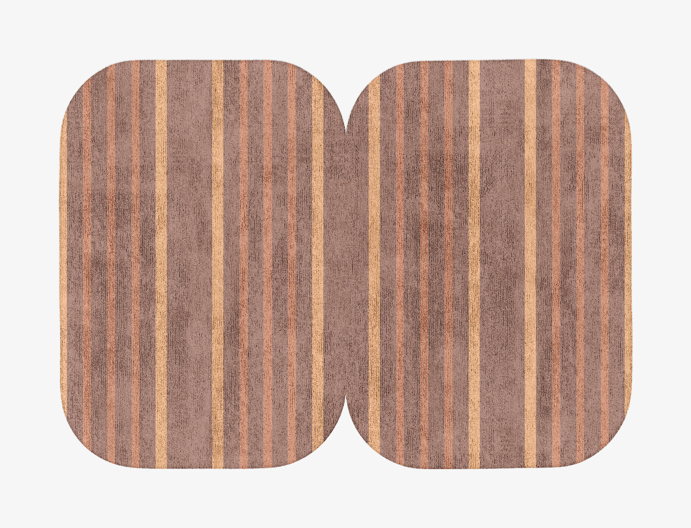 Stretch Minimalist Eight Hand Tufted Bamboo Silk Custom Rug by Rug Artisan