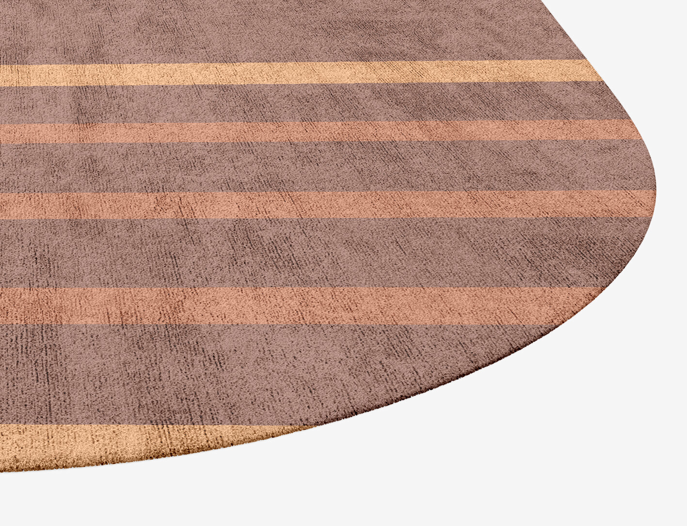 Stretch Minimalist Eight Hand Tufted Bamboo Silk Custom Rug by Rug Artisan