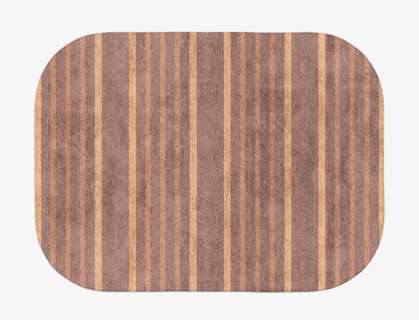 Stretch Minimalist Oblong Hand Tufted Bamboo Silk Custom Rug by Rug Artisan