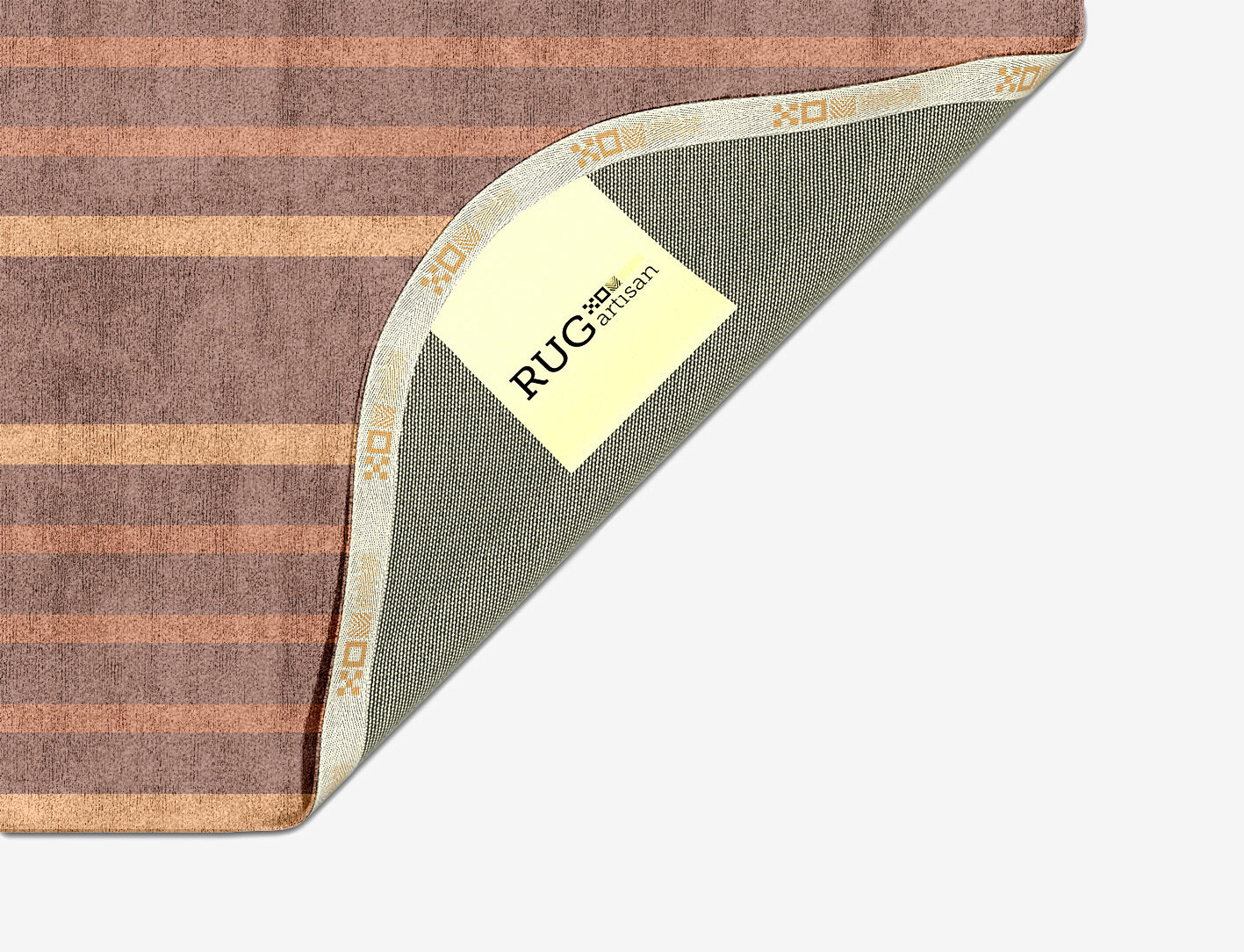 Stretch Minimalist Oblong Hand Tufted Bamboo Silk Custom Rug by Rug Artisan