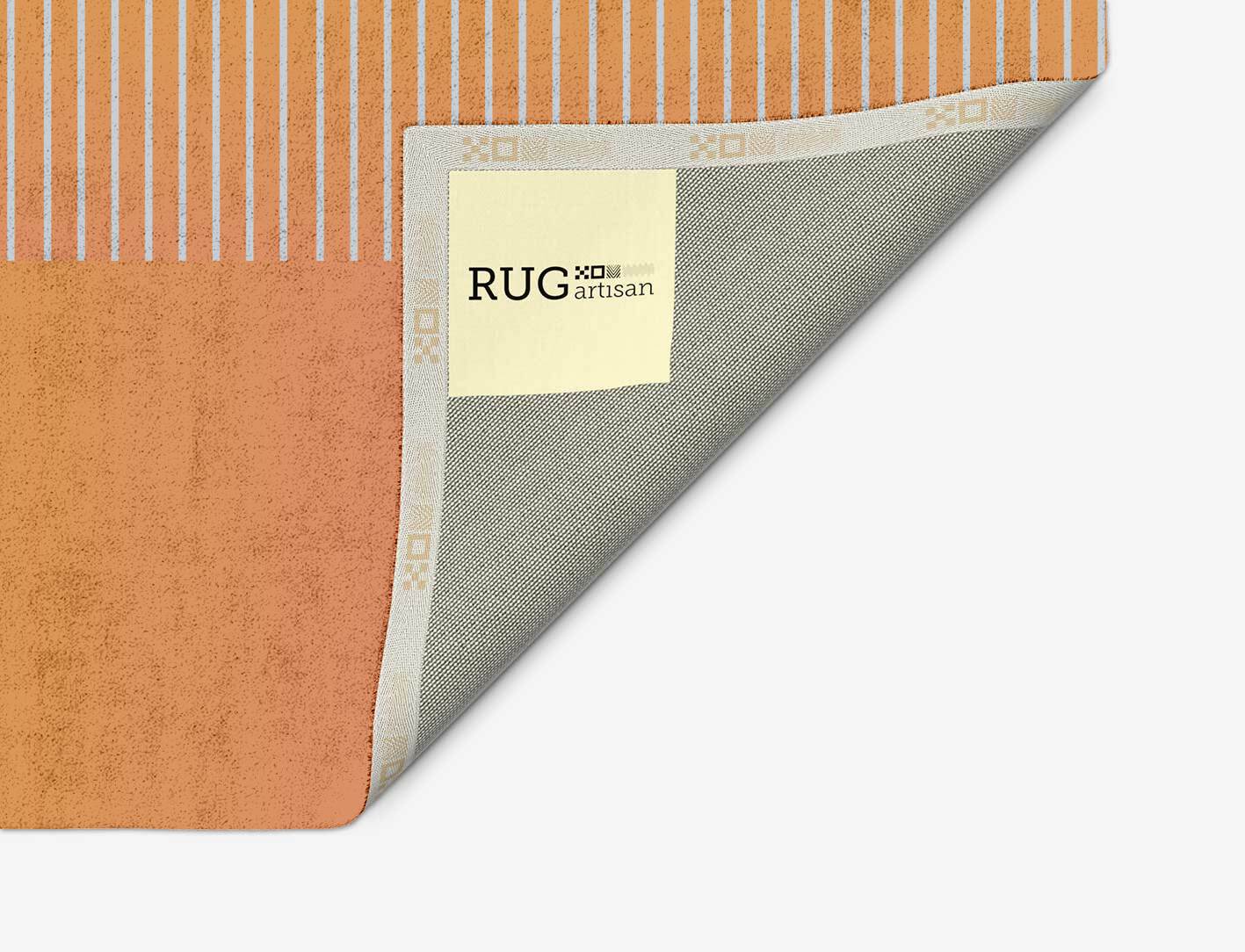 Stria Ombre Arch Hand Tufted Bamboo Silk Custom Rug by Rug Artisan