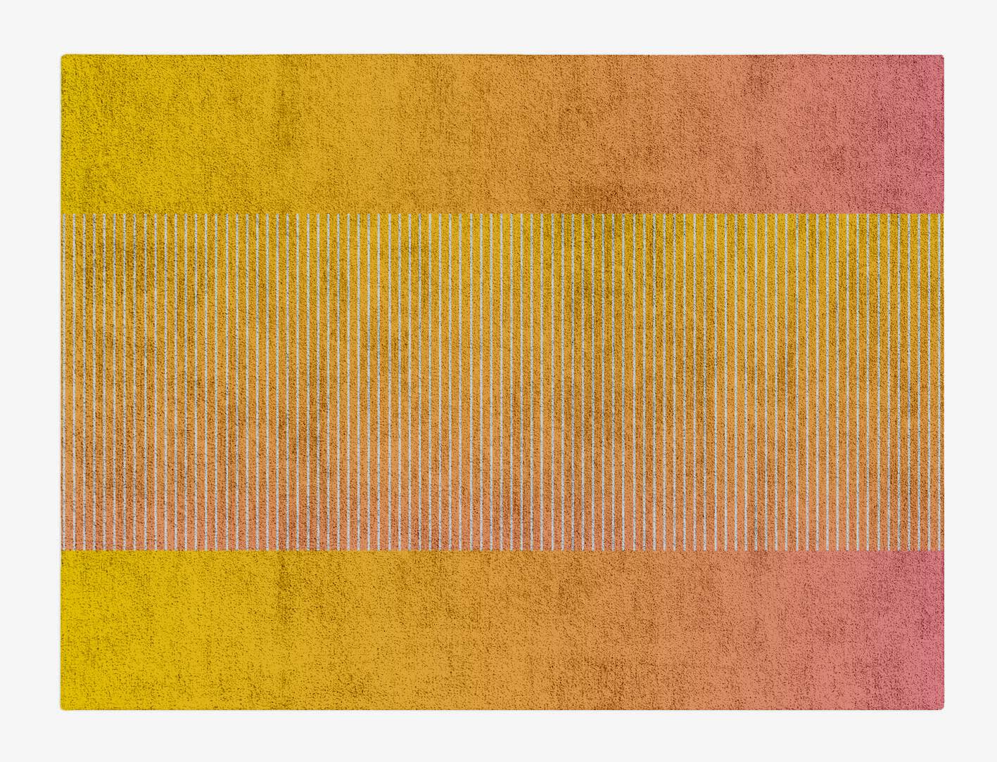 Stria Ombre Rectangle Hand Tufted Bamboo Silk Custom Rug by Rug Artisan