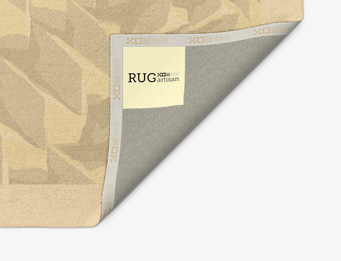 Strip Folding Origami Arch Hand Tufted Pure Wool Custom Rug by Rug Artisan