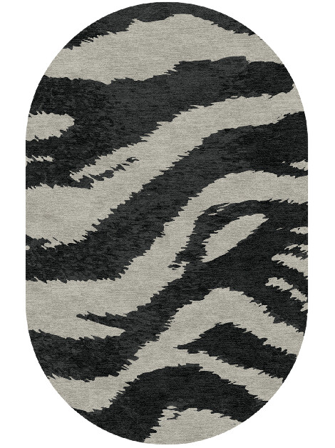 Striped Tapir Animal Prints Capsule Hand Knotted Tibetan Wool Custom Rug by Rug Artisan