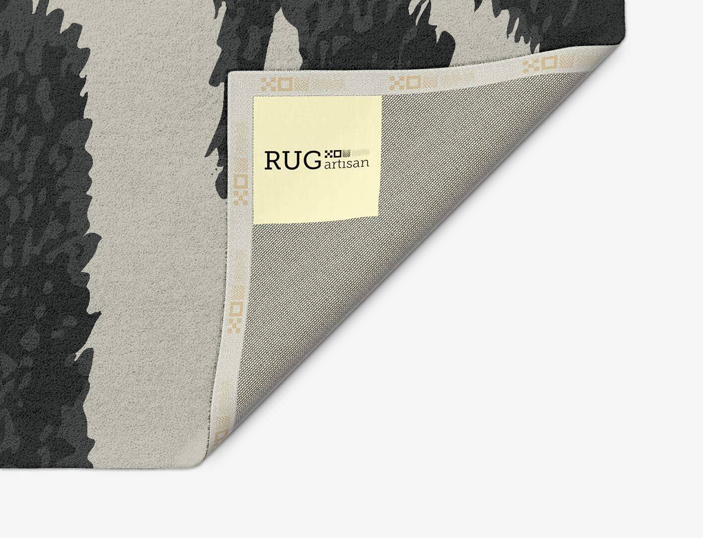 Striped Tapir Animal Prints Arch Hand Tufted Pure Wool Custom Rug by Rug Artisan