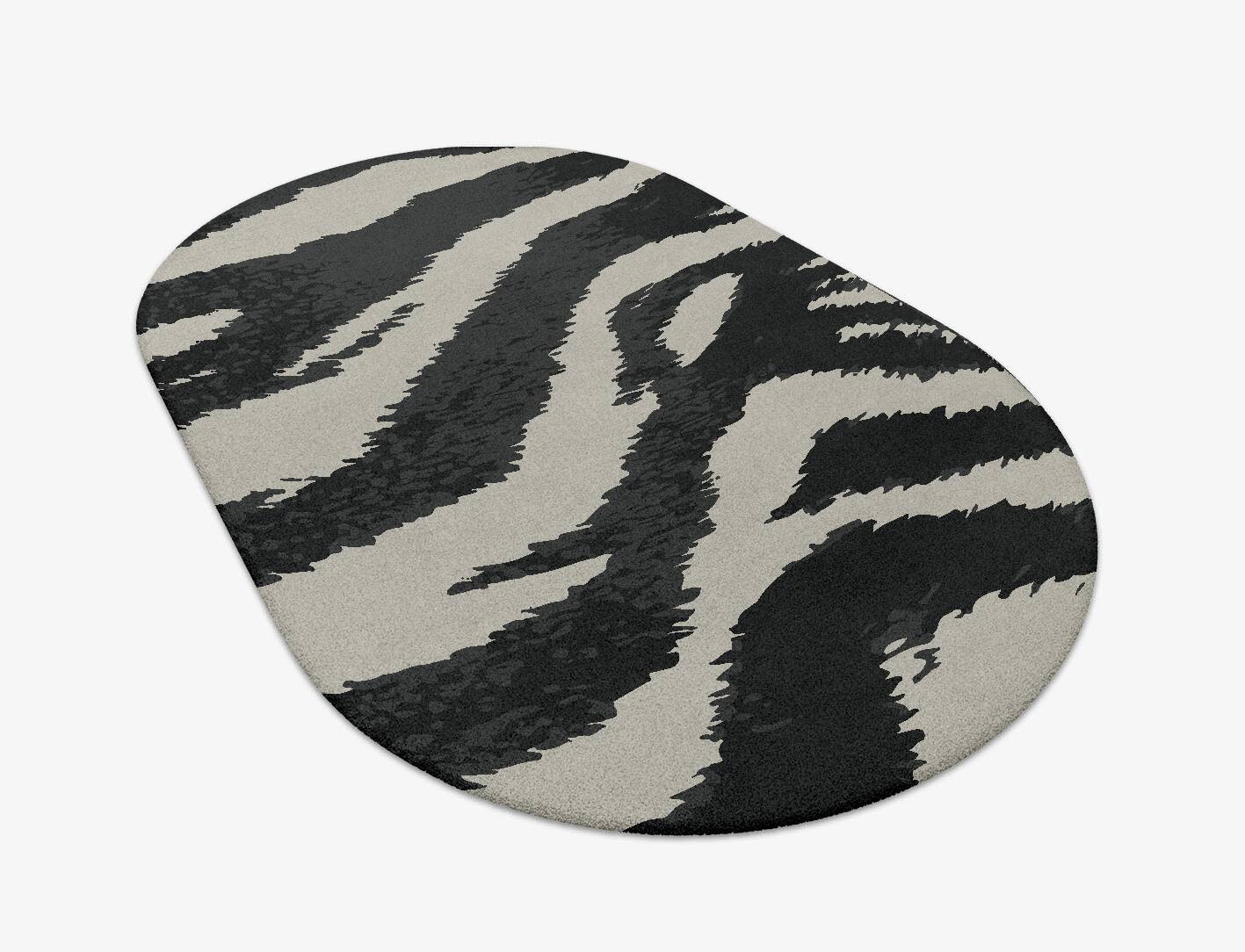 Striped Tapir Animal Prints Capsule Hand Tufted Pure Wool Custom Rug by Rug Artisan