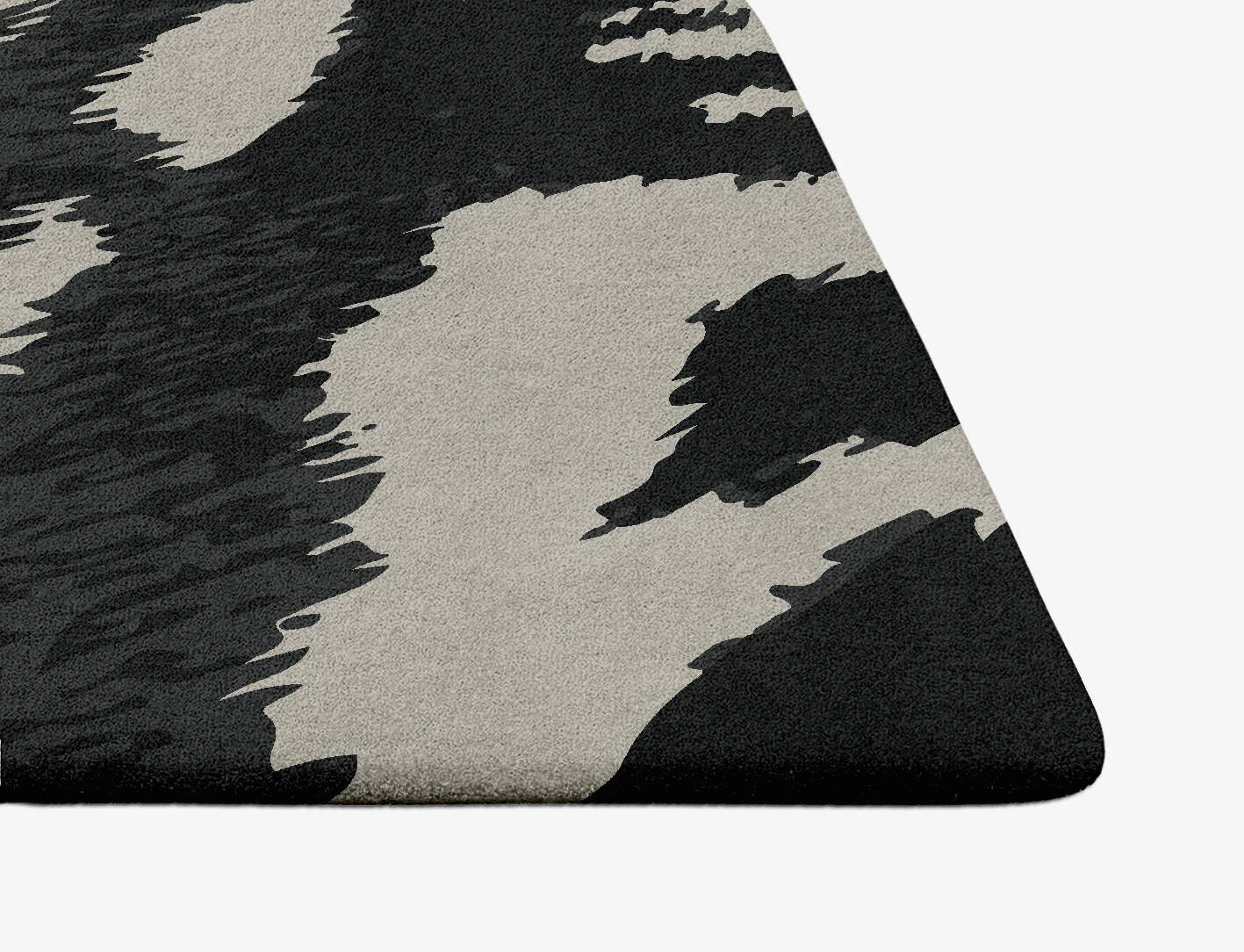 Striped Tapir Animal Prints Ogee Hand Tufted Pure Wool Custom Rug by Rug Artisan