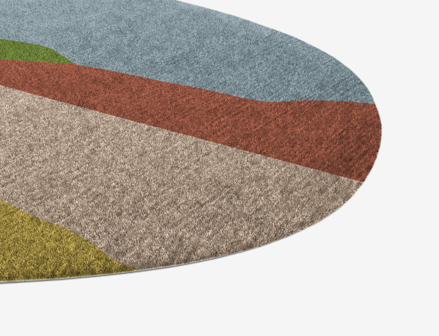 Sunny Race Kid Splash Hand Knotted Tibetan Wool Custom Rug by Rug Artisan